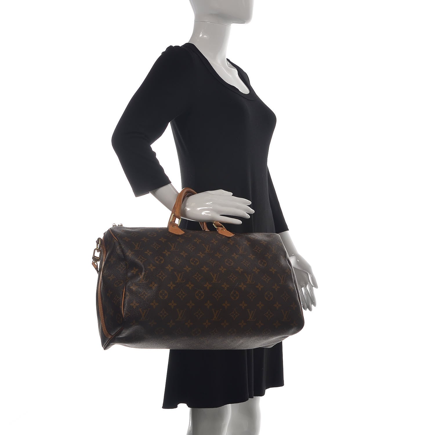Louis Vuitton Monogram Speedy Bandouliere 40 3 of 23
