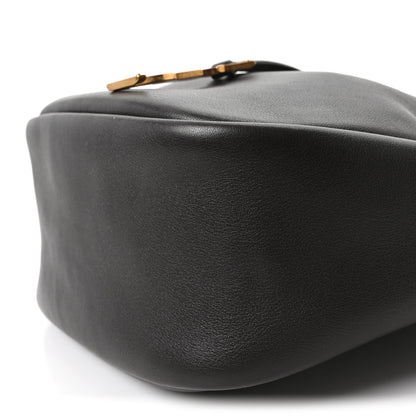 Saint Laurent Calfskin Cassandre Supple Bucket Bag  Fondente Dark Cigar 10 of 10