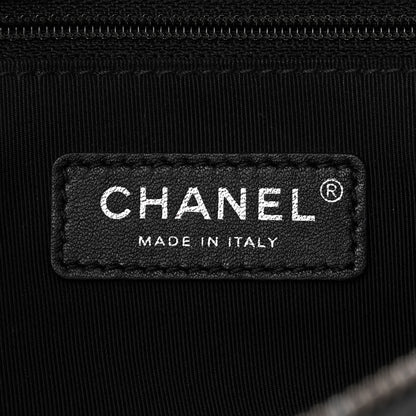 Chanel Calfskin Chain 20s Signe Waist Bag Black 6 of 11