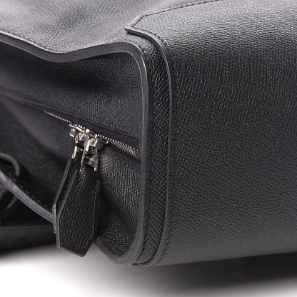 Hermes Grained Monsieur Cityback 27 Black 9 of 12