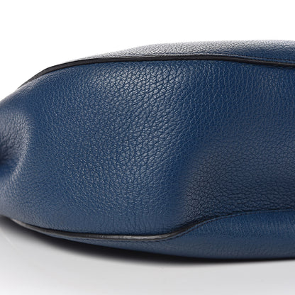 Chloe Grained Lambskin Large Drew Shoulder Bag Factory Blue 9 of 11