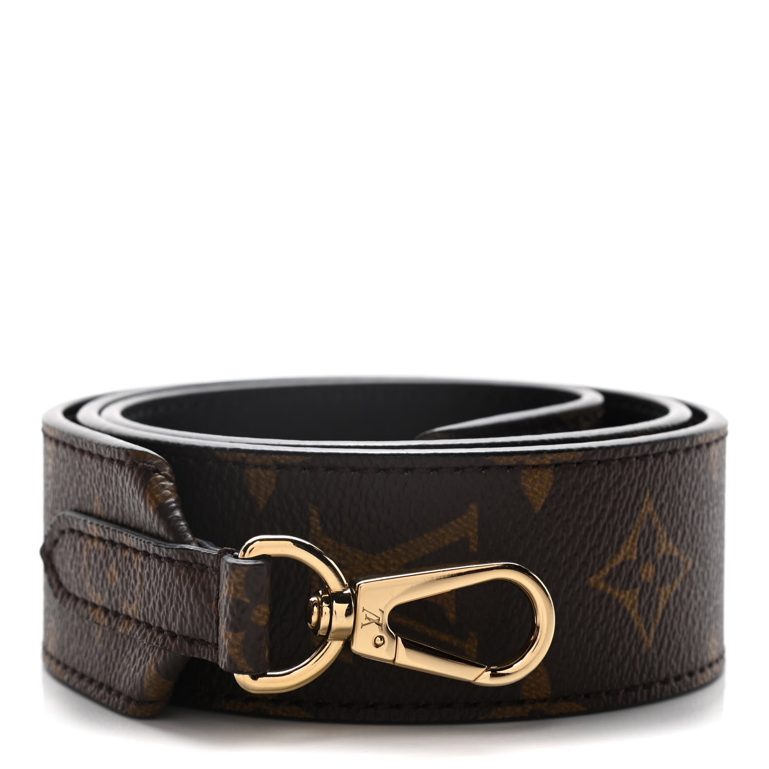 Louis Vuitton Monogram Bandouliere Shoulder Strap Black 1 of 5