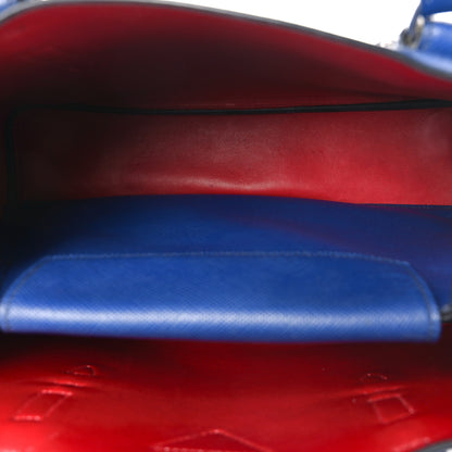 Prada Saffiano Cuir Small Double Bag Inchiostro Fuoco 5 of 9