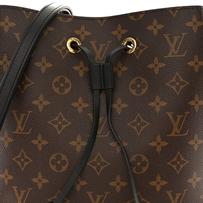Louis Vuitton Monogram Neonoe MM Black 8 of 10