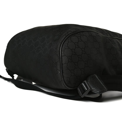Gucci Nylon Monogram Slim Backpack Black 11 of 17