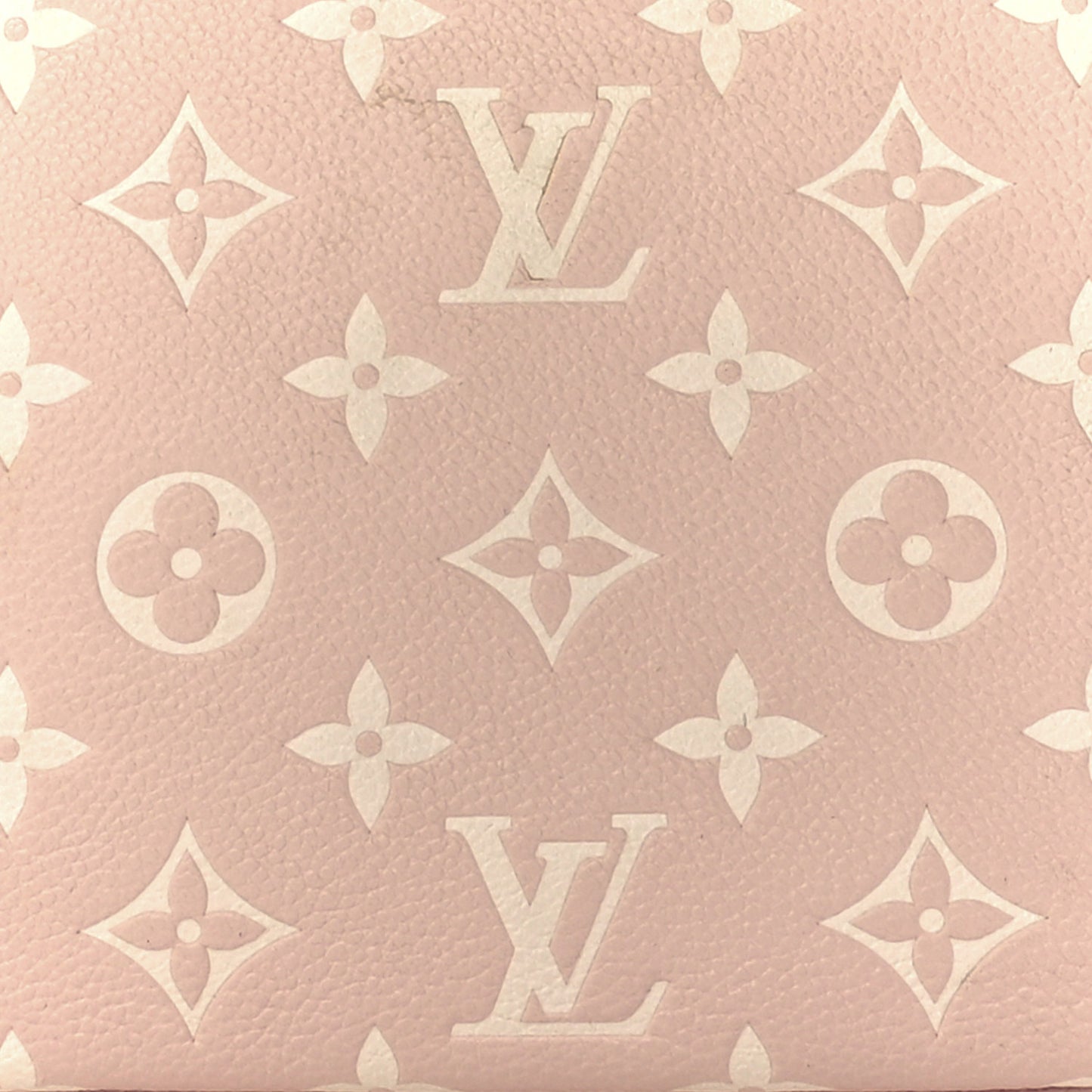 Empreinte Monogram Double Zip Pochette Rose