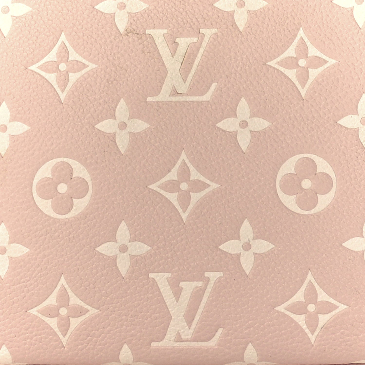 Louis Vuitton Empreinte Monogram Double Zip Pochette Rose 8 of 12