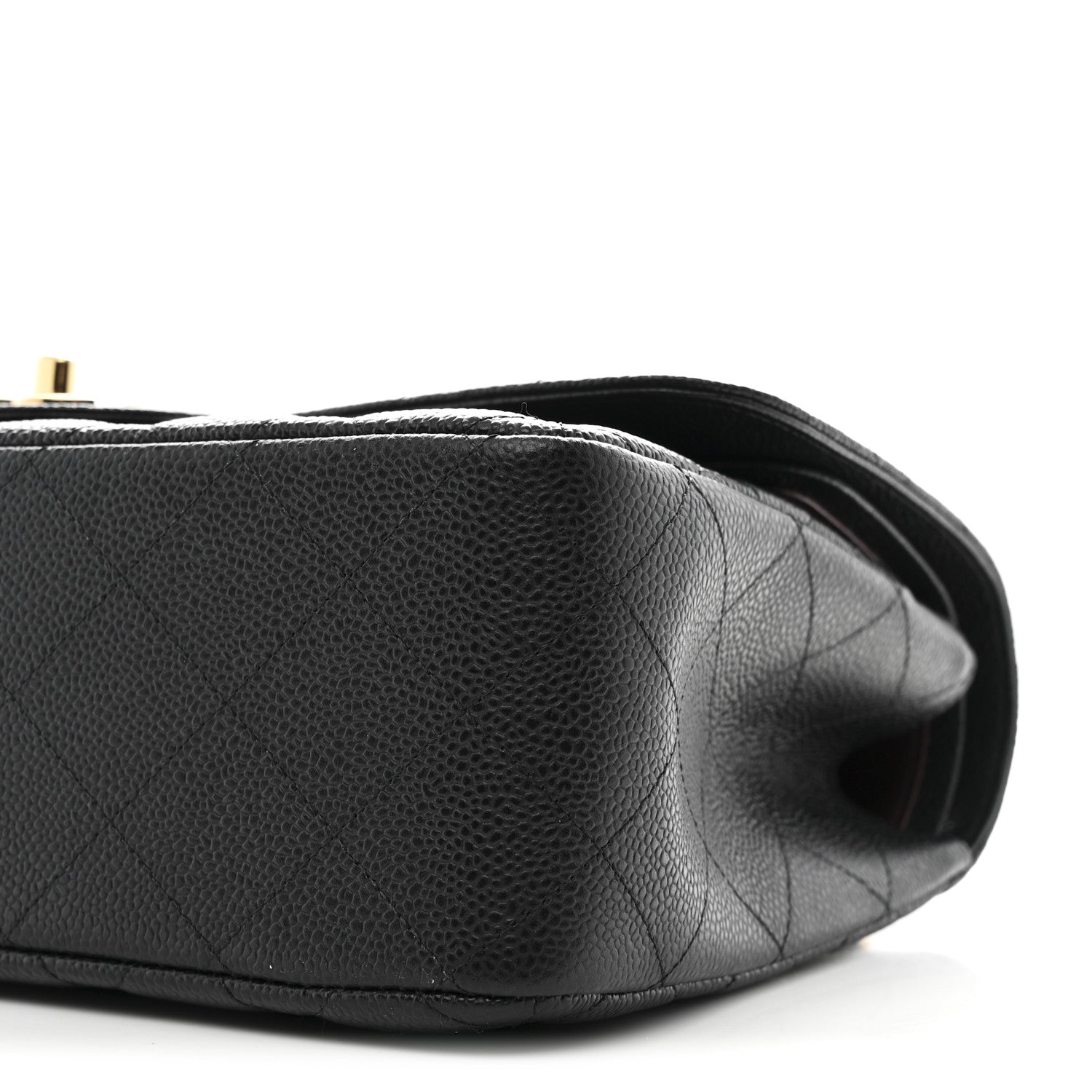 Chanel Caviar Quilted Jumbo Double Flap Black 10 of 10