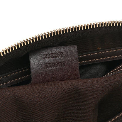 Gucci GG Supreme Monogram Belt Bag Dark Brown 7 of 10