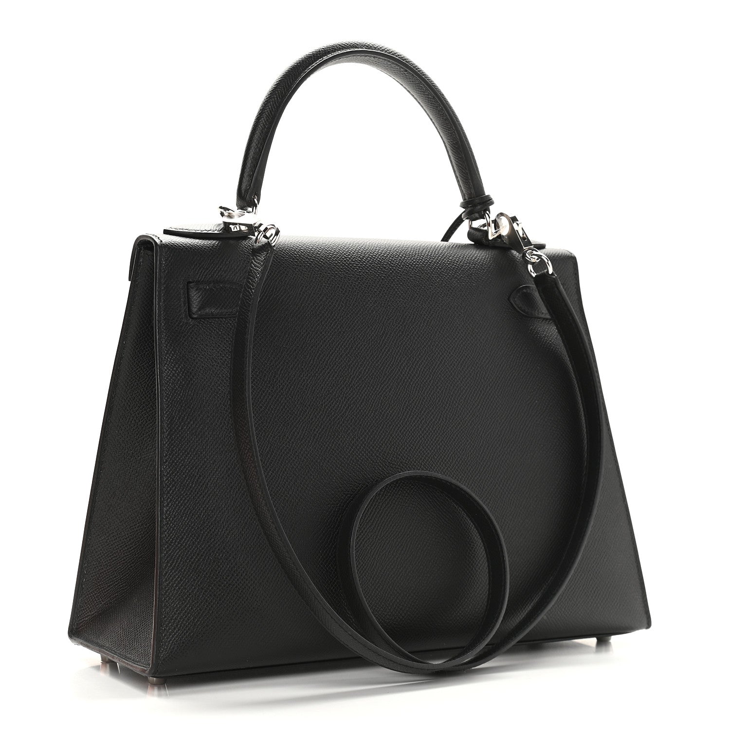 Hermes Epsom Kelly Sellier 28 Black 2 of 9