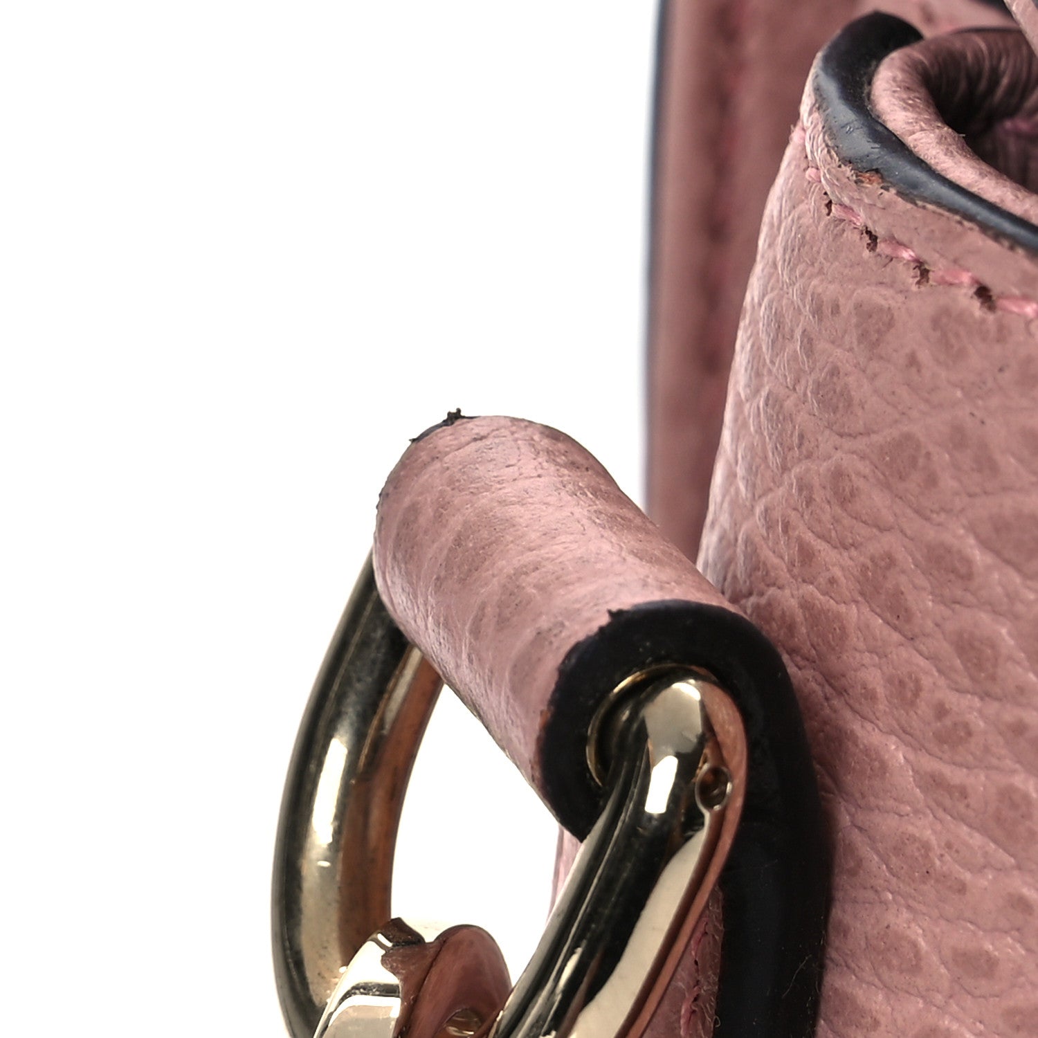 Gucci Dollar Calfskin Interlocking G Top Handle Shoulder Bag Soft Pink 13 of 16