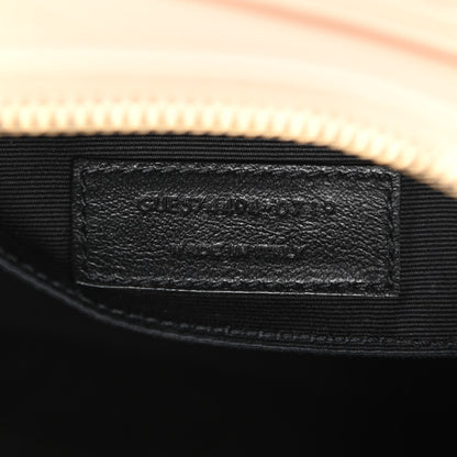 Saint Laurent Calfskin Matelasse Monogram Lou Camera Bag Nude Powder 7 of 10