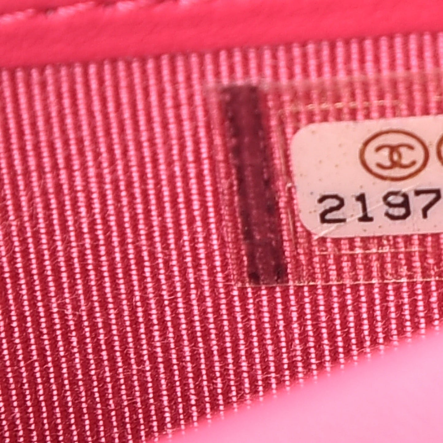Lambskin Quilted Large Zip Around Organizer Wallet Fuchsia