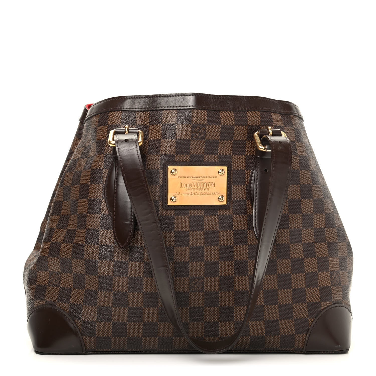 Louis Vuitton Damier Ebene Hampstead MM 1 of 9