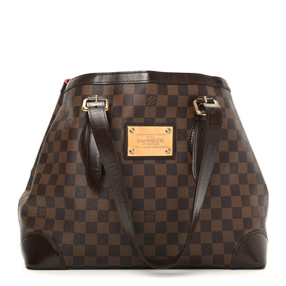 Louis Vuitton Damier Ebene Hampstead MM 1 of 9