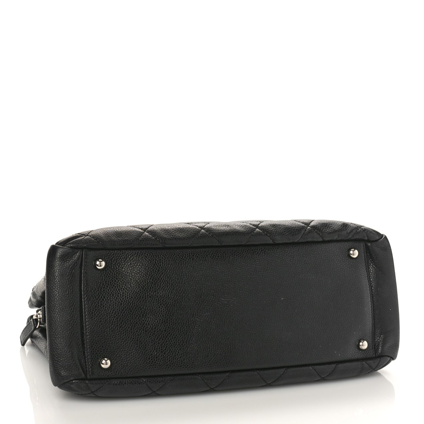 Caviar Quilted CC Timeless Soft Tote Black