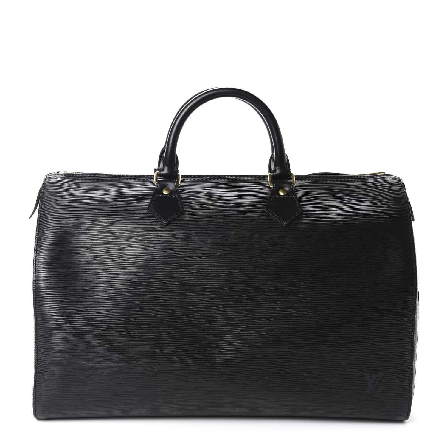 Louis Vuitton Epi Speedy 40 Black 1 of 8