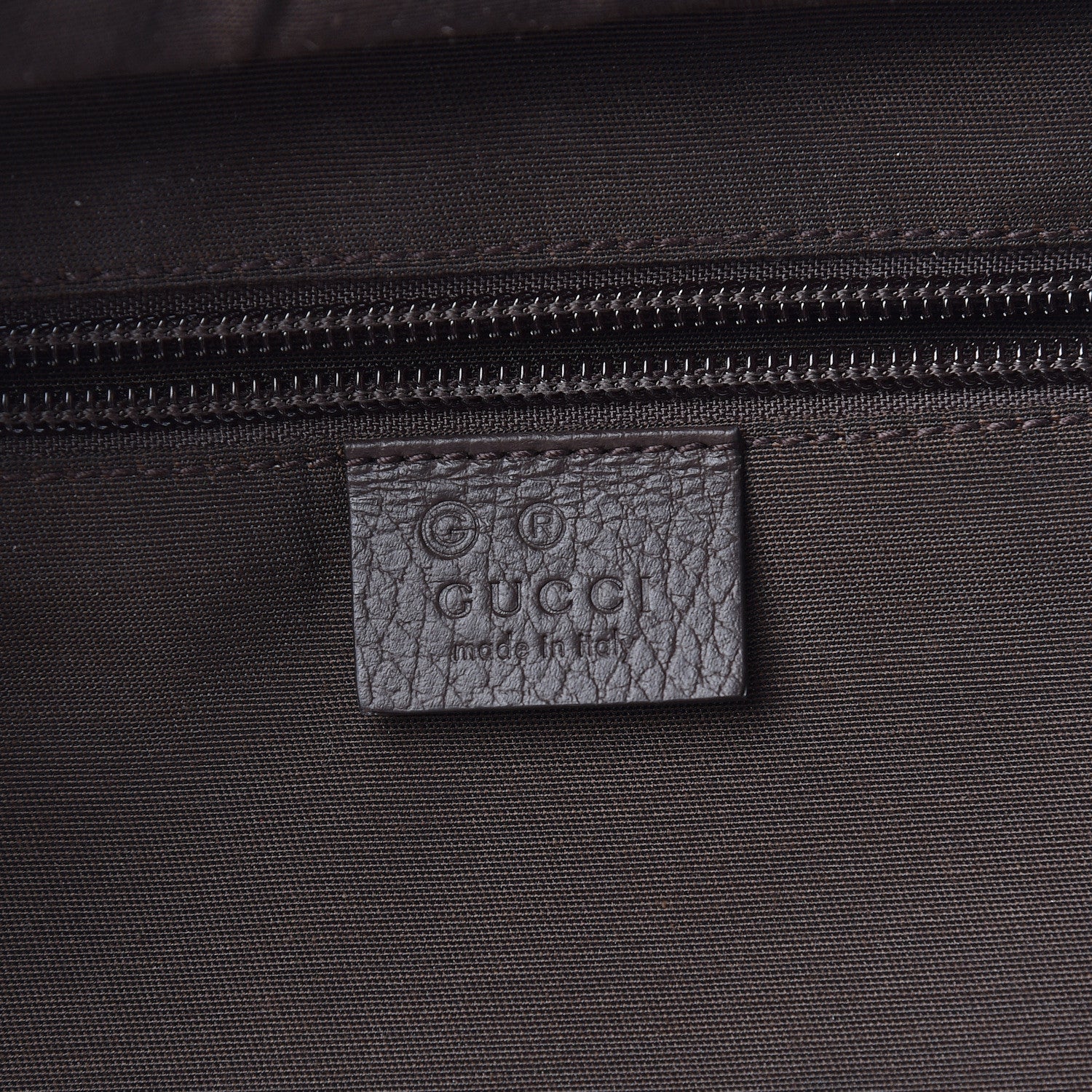 Gucci Monogram Travel Backpack Dark Brown 6 of 10