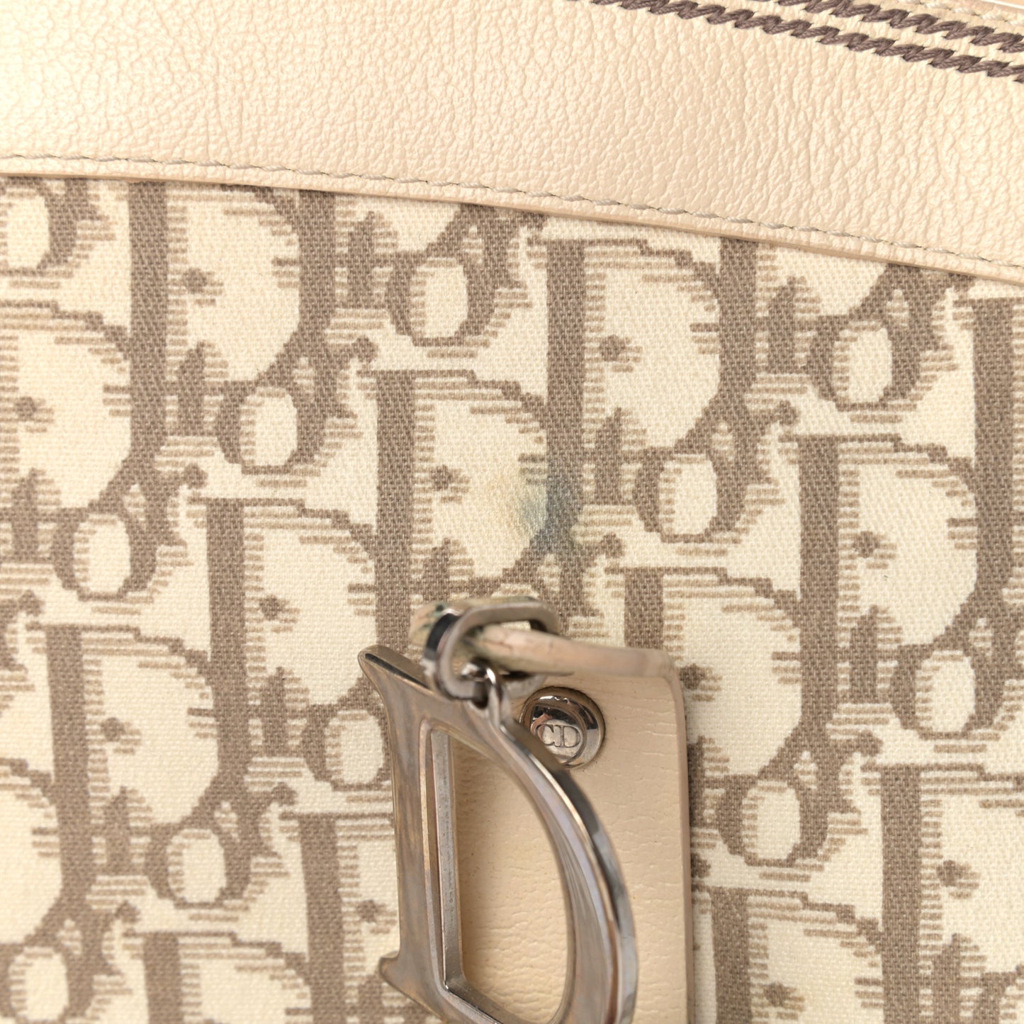 Monogram Vintage Flowers Dome Bag Beige