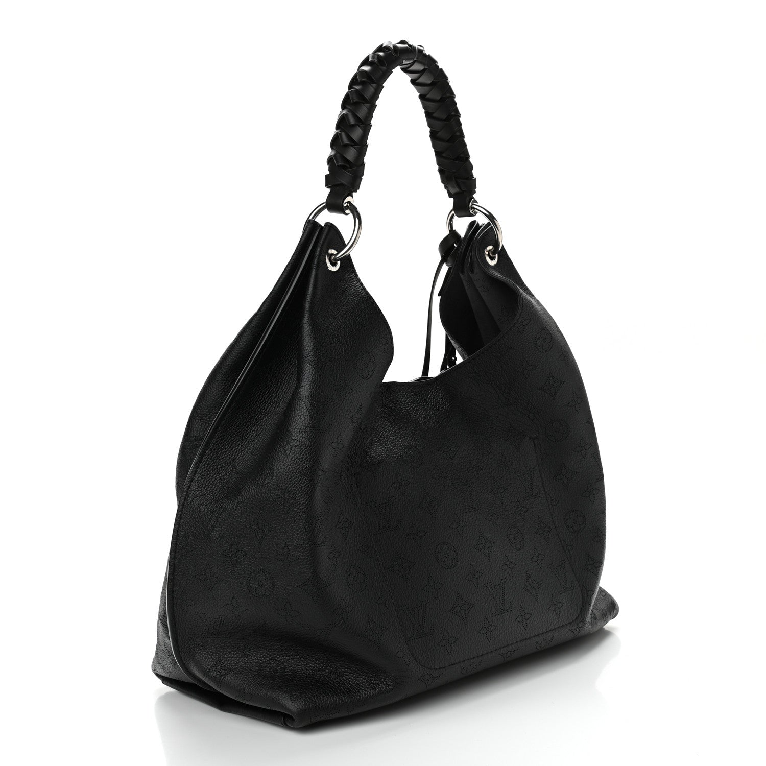 Louis Vuitton Mahina Carmel Hobo Black 3 of 12