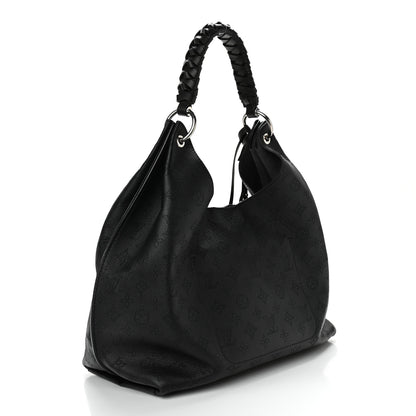 Louis Vuitton Mahina Carmel Hobo Black 3 of 12