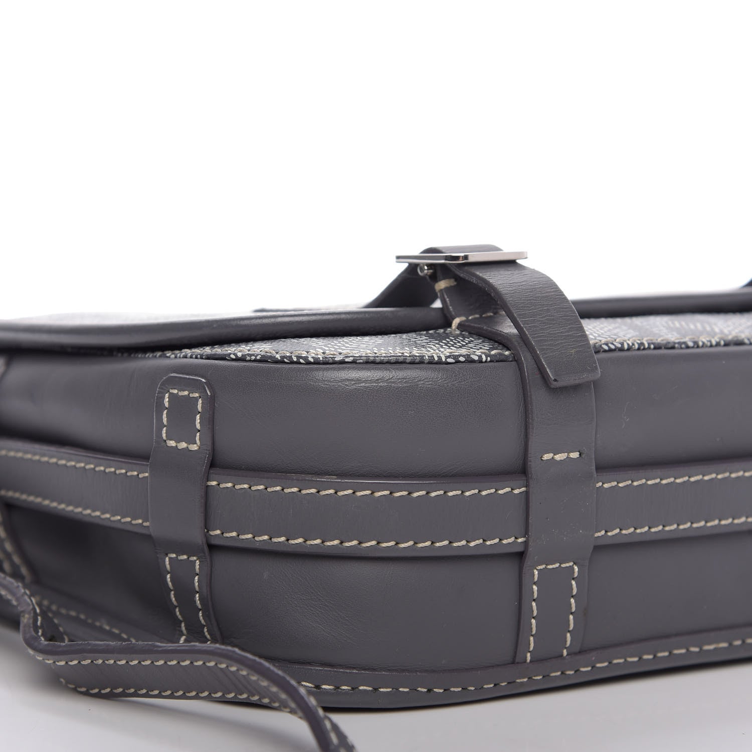 Goyard Goyardine Belvedere PM Messenger Bag Grey 6 of 13