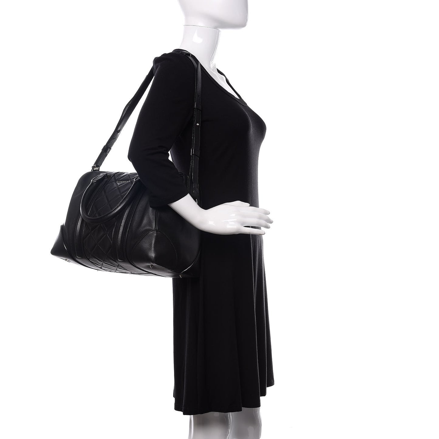 Lambskin Quilted Medium Lucrezia Black