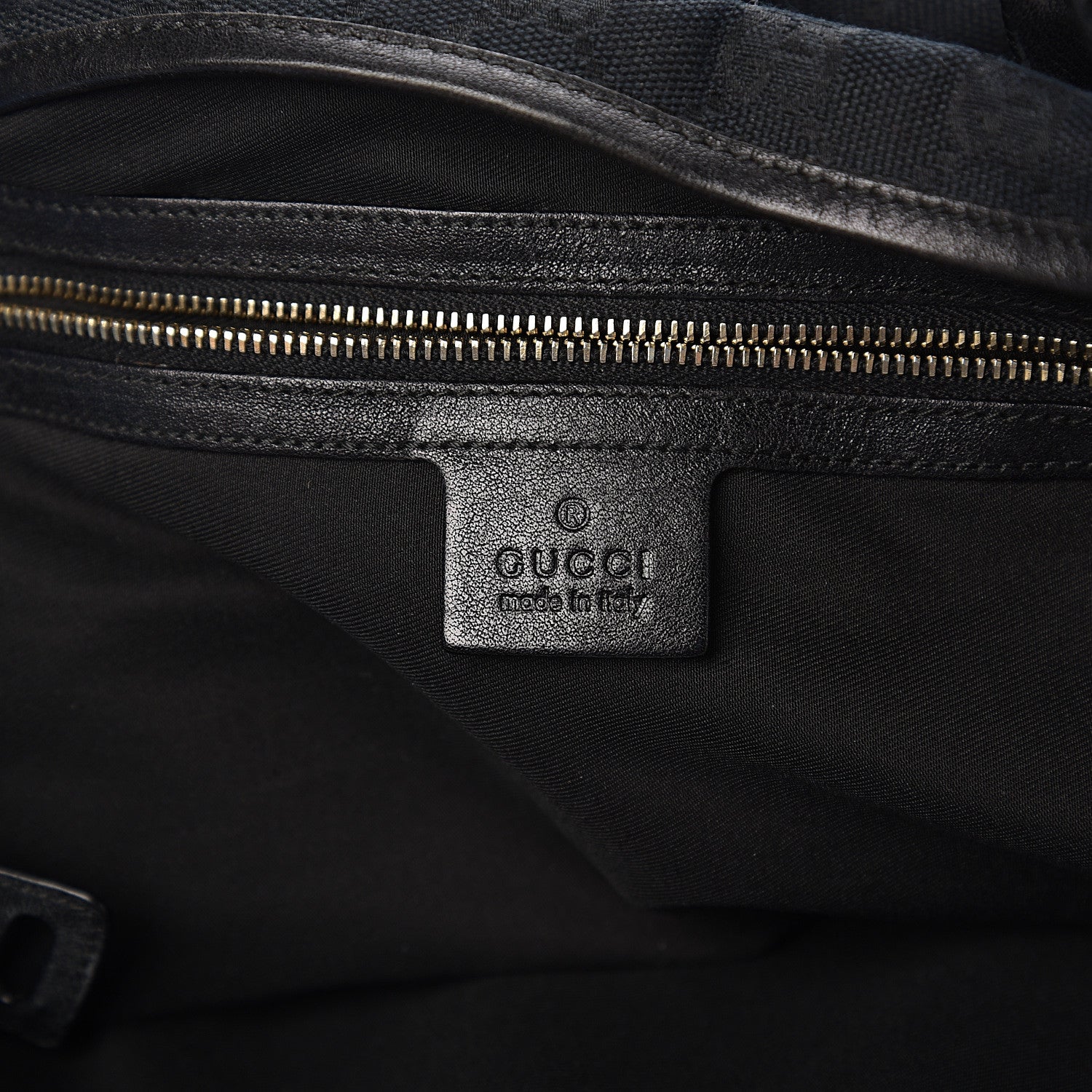 Gucci Monogram Medium Pelham Shoulder Bag Black 5 of 13