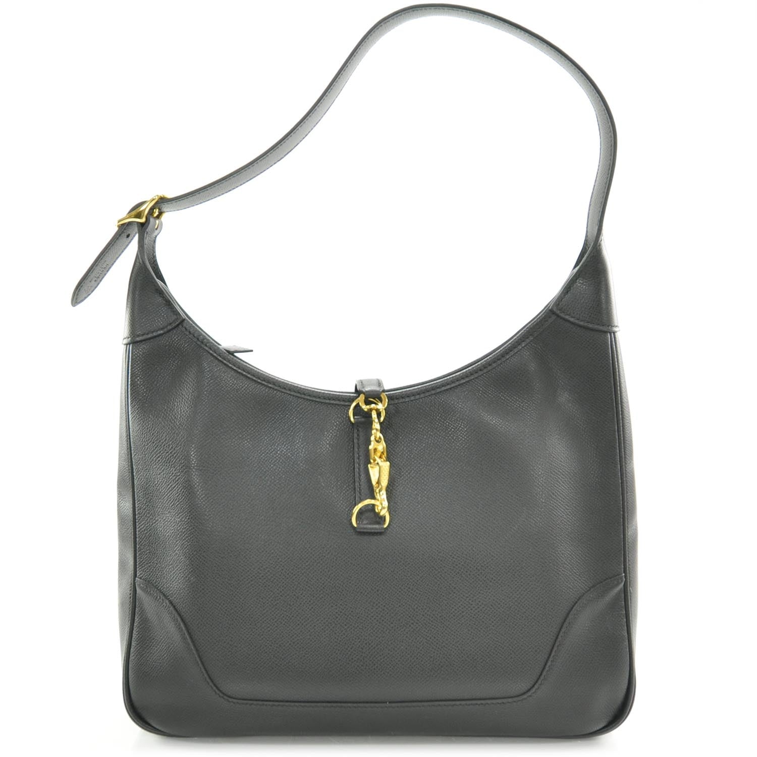 Hermes Courchevel Trim II 31 Black 1 of 8