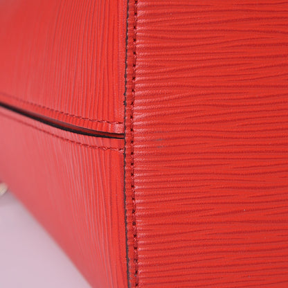 Louis Vuitton Epi Neverfull MM Coquelicot 13 of 14