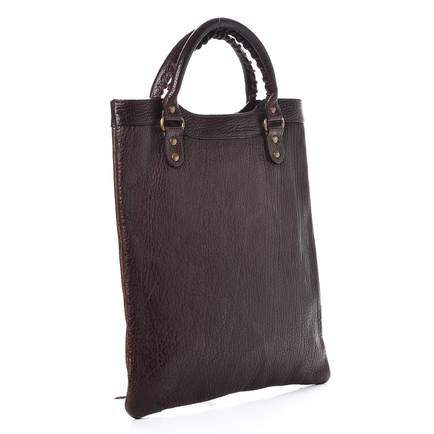 Balenciaga Caribou Le Dix Tote Chocolate 3 of 11