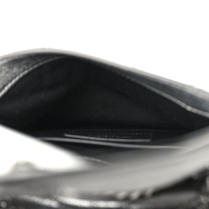 Saint Laurent Metallic Lambskin Quilted Double Flap Bag Silver 4 of 10