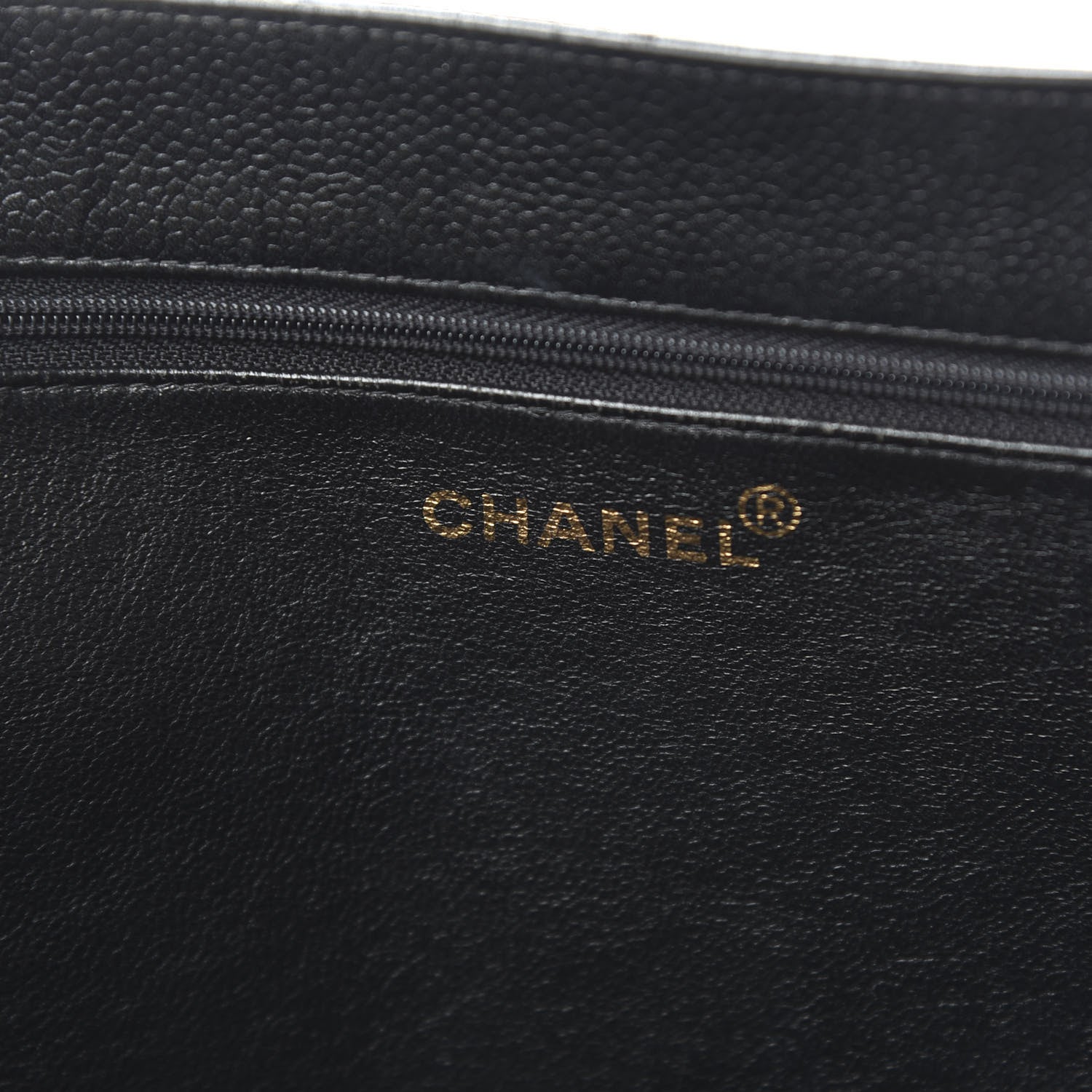 Chanel Caviar CC Tote Black 8 of 11