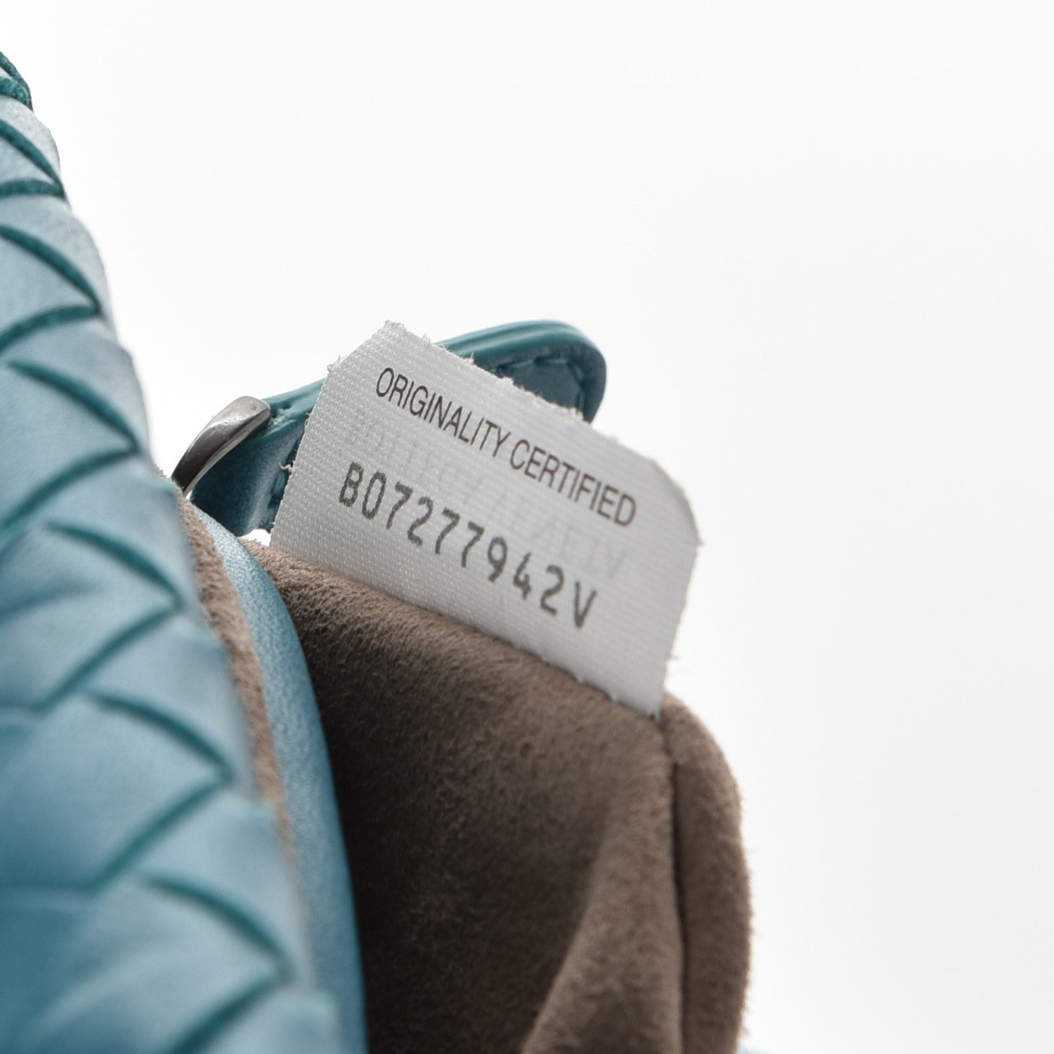 Bottega Veneta Nappa Intrecciato The Lauren 1980 Clutch Aqua 8 of 8
