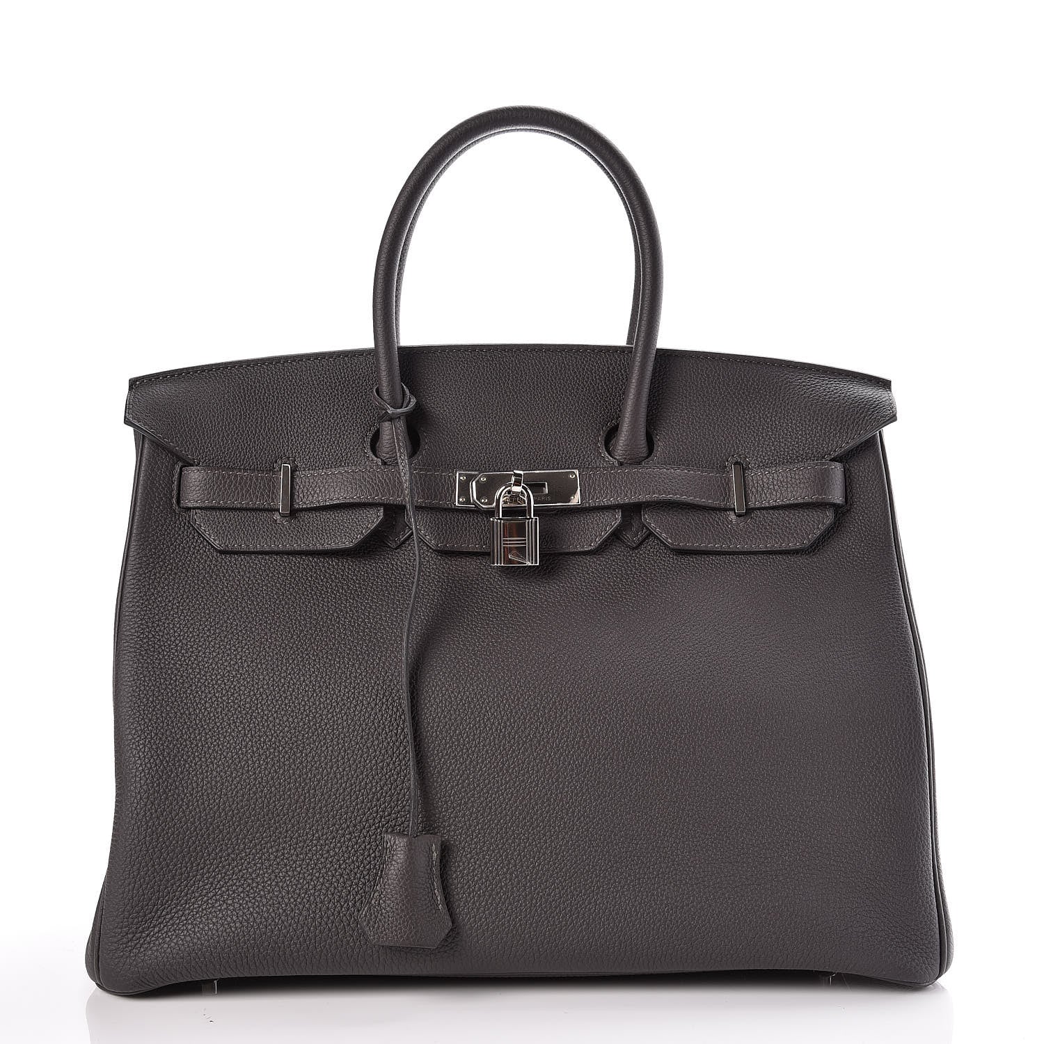 Celine Lambskin Bi-Cabas Grey Cognac 2 of 68
