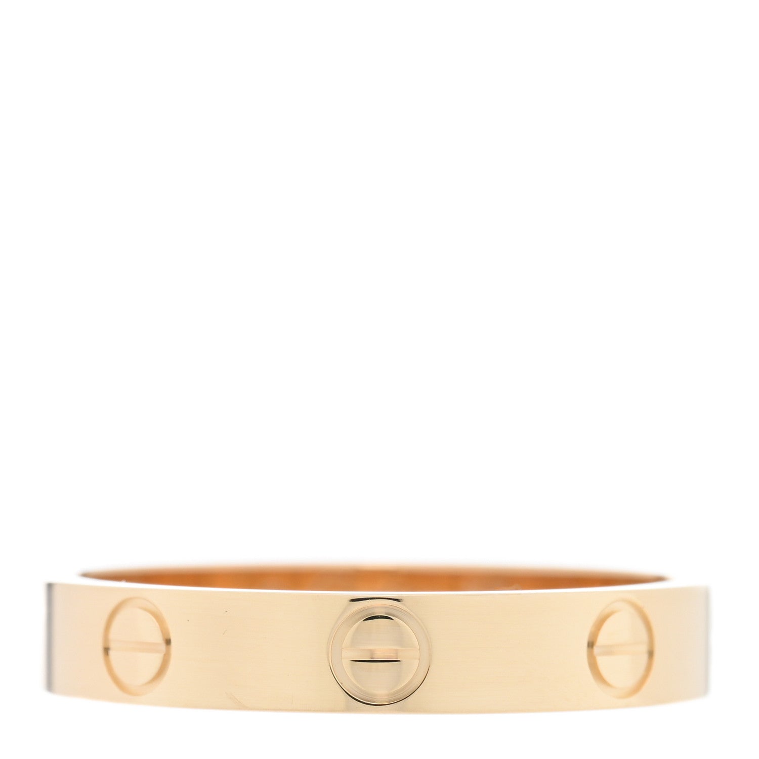 Cartier 18K Yellow Gold 3.5mm LOVE Wedding Band Ring 57 8 1 of 6