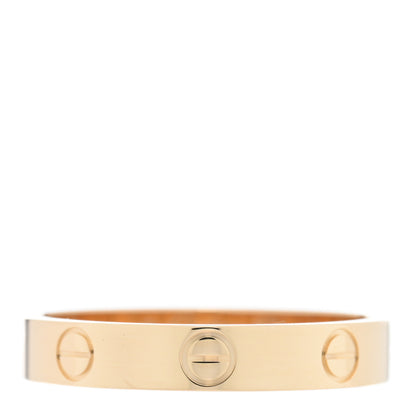 Cartier 18K Yellow Gold 3.5mm LOVE Wedding Band Ring 57 8 1 of 6