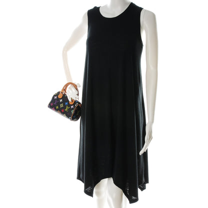Louis Vuitton Monogram Multicolor Mini Sac HL Speedy Black 2 of 7