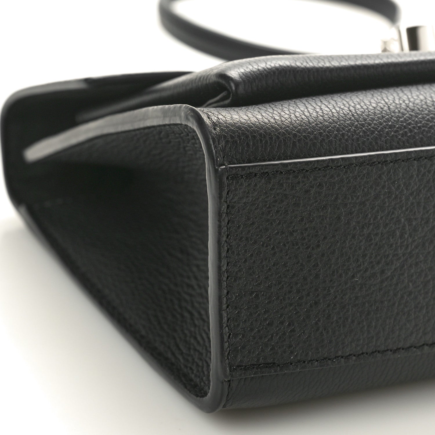Louis Vuitton Soft Calfskin My Lockme Chain Bag BB Black 8 of 9