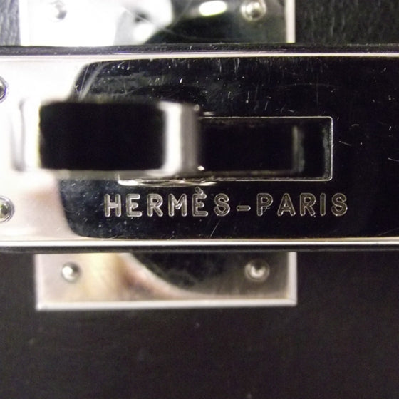 Hermes Box Leather Kelly 32 Black 7 of 10