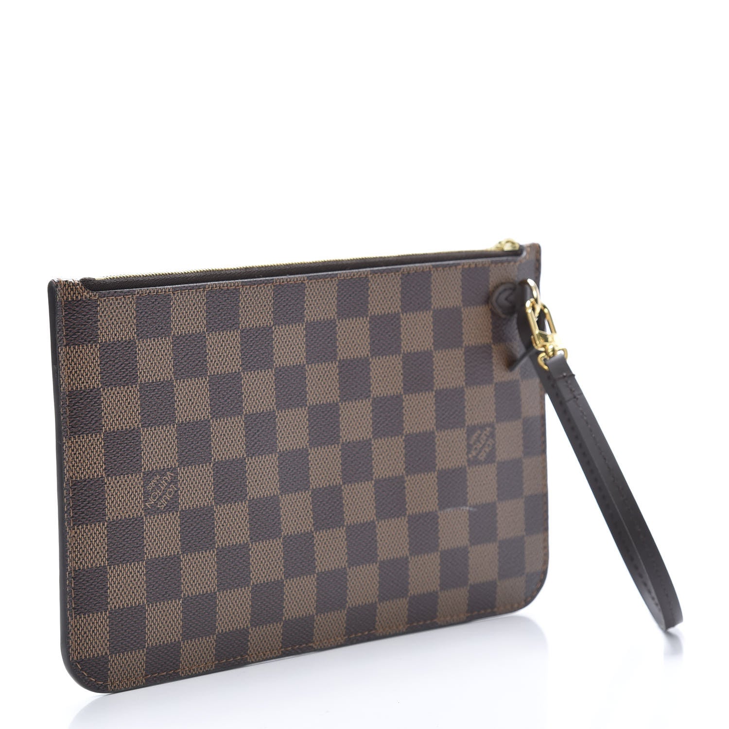 Louis Vuitton Damier Ebene Neverfull MM GM Pochette 3 of 10