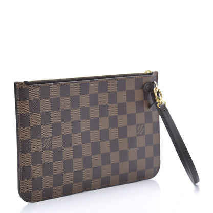 Louis Vuitton Damier Ebene Neverfull MM GM Pochette 3 of 10