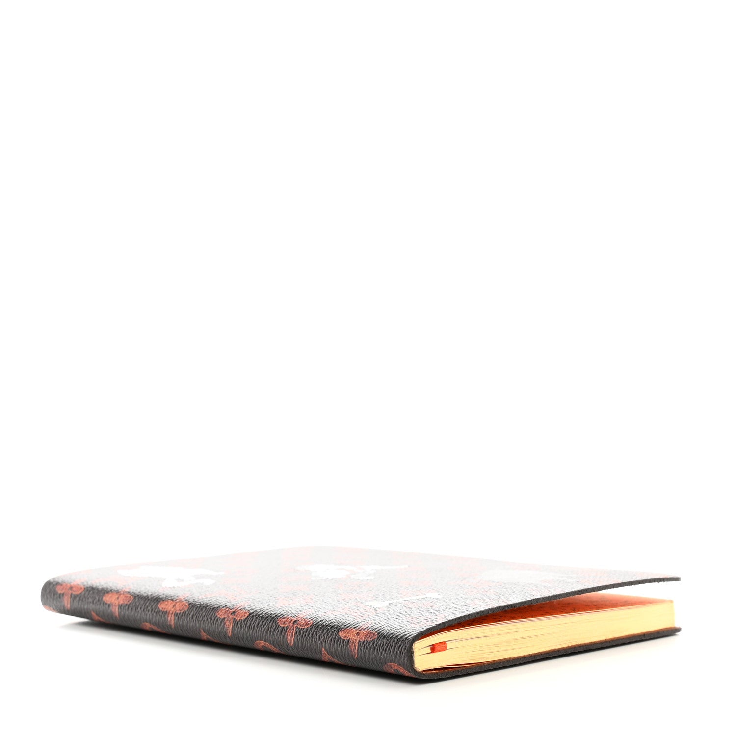 Louis Vuitton Catogram Clemence Notebook MM Marron 4 of 6