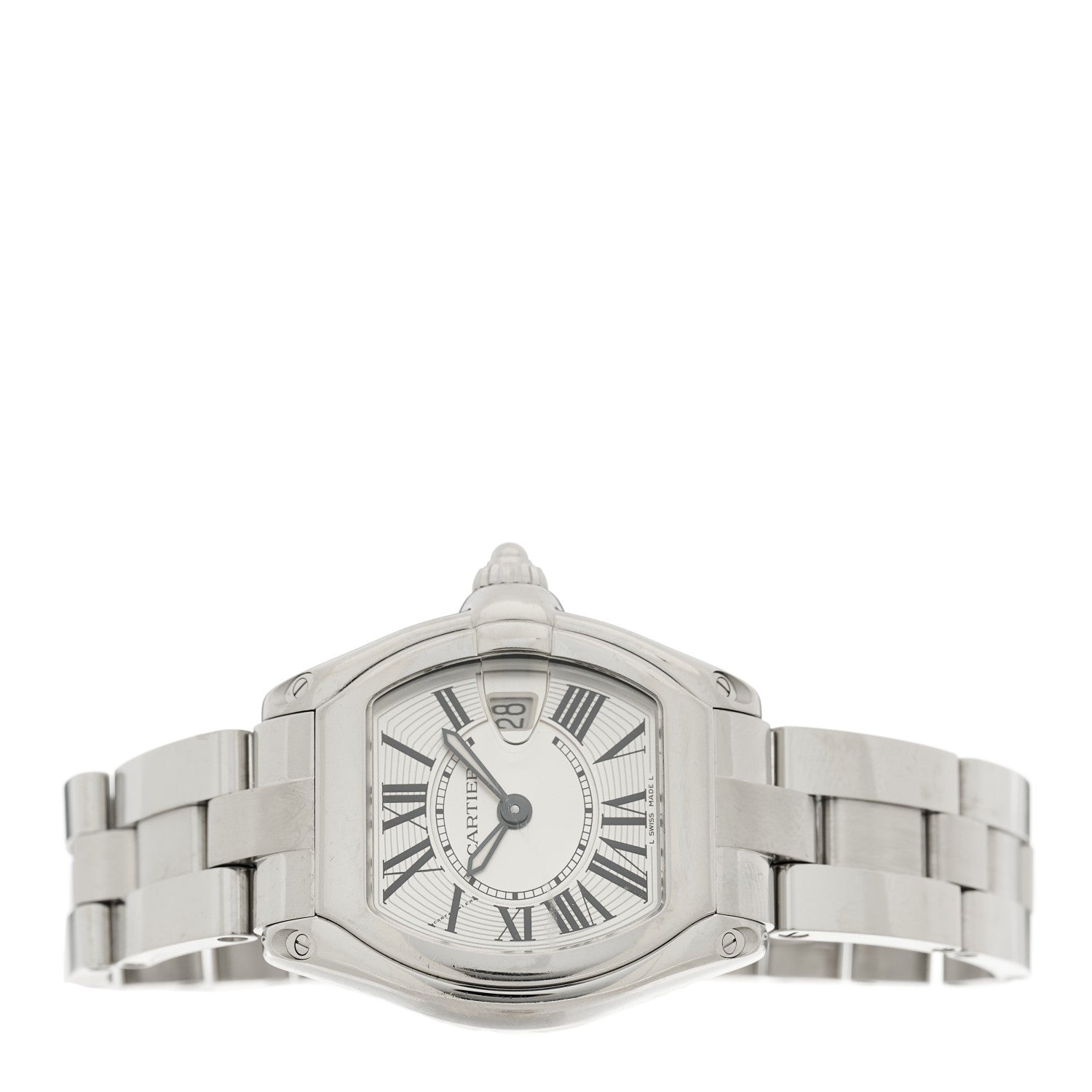 Cartier Stainless Steel 31mm Roadster Quartz Watch 2 of 4