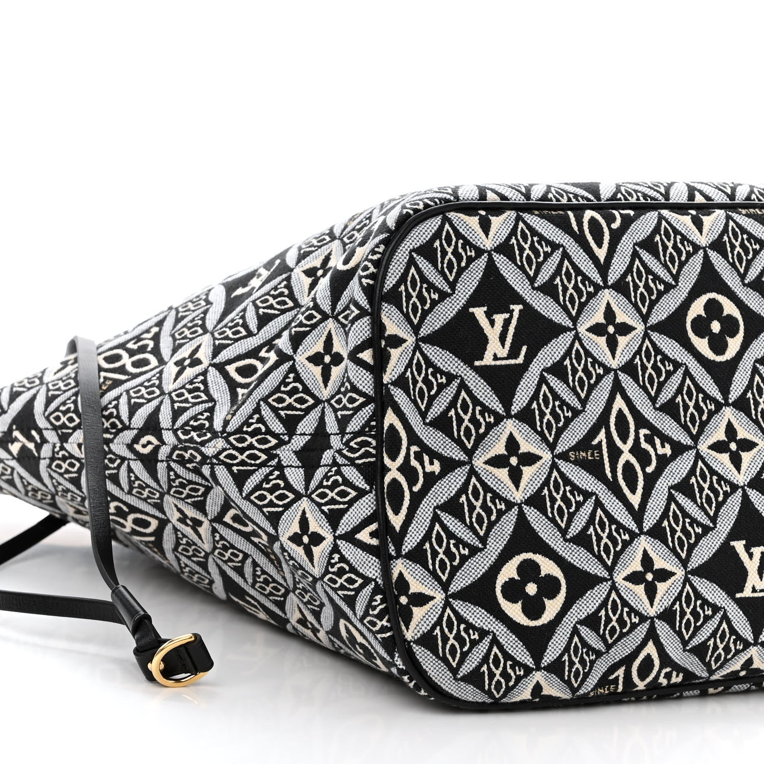 Louis Vuitton Jacquard Since 1854 Neverfull MM Grey 12 of 13
