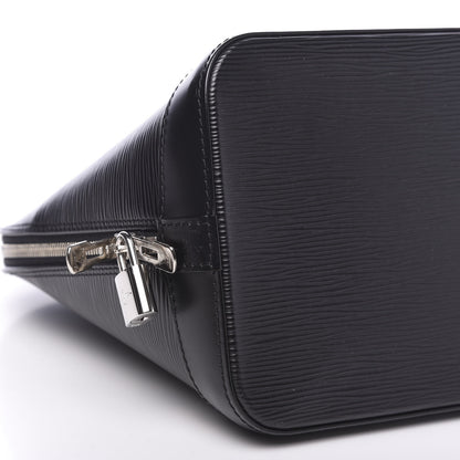 Louis Vuitton Epi Alma MM Black 6 of 8