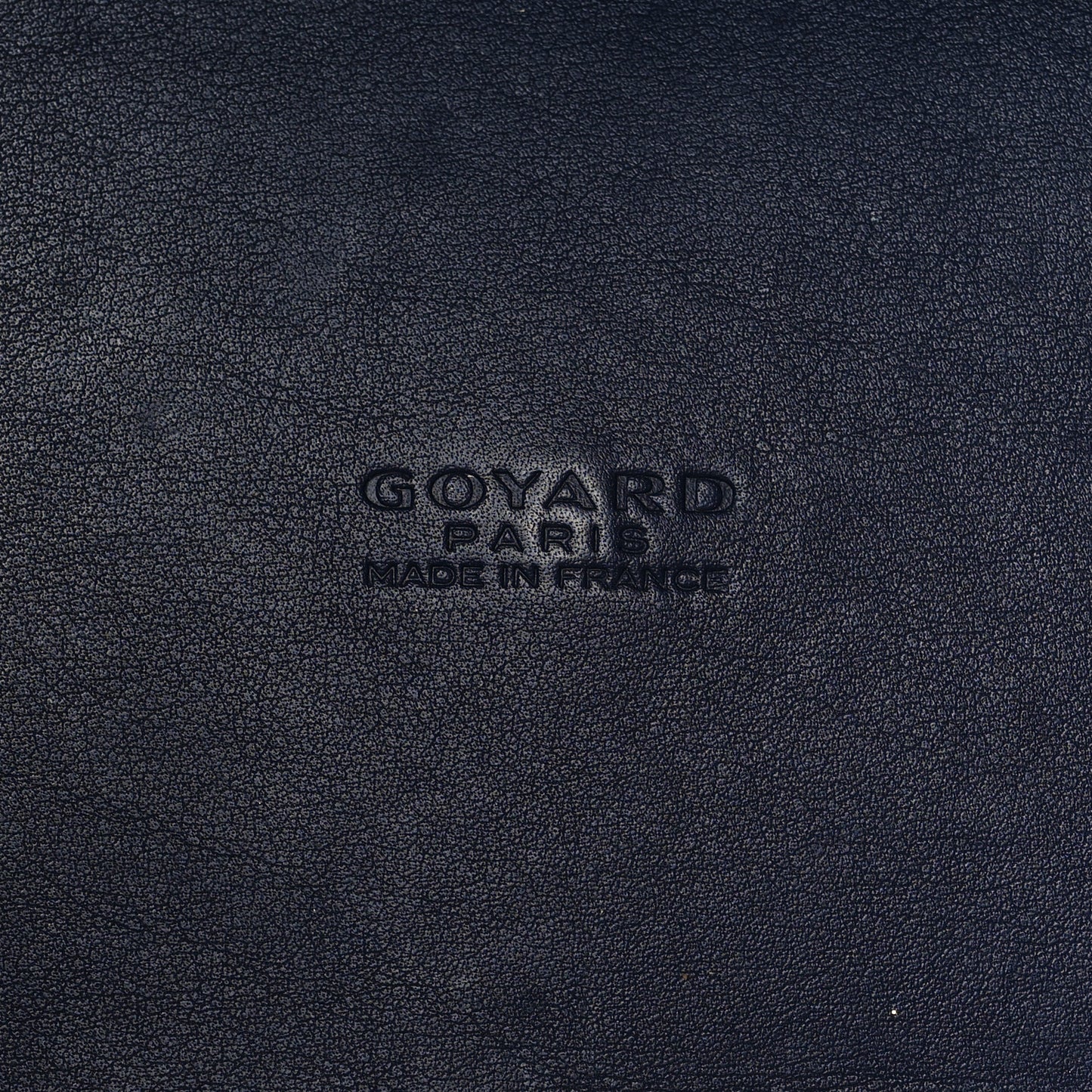 Goyardine Marquises Tote Navy