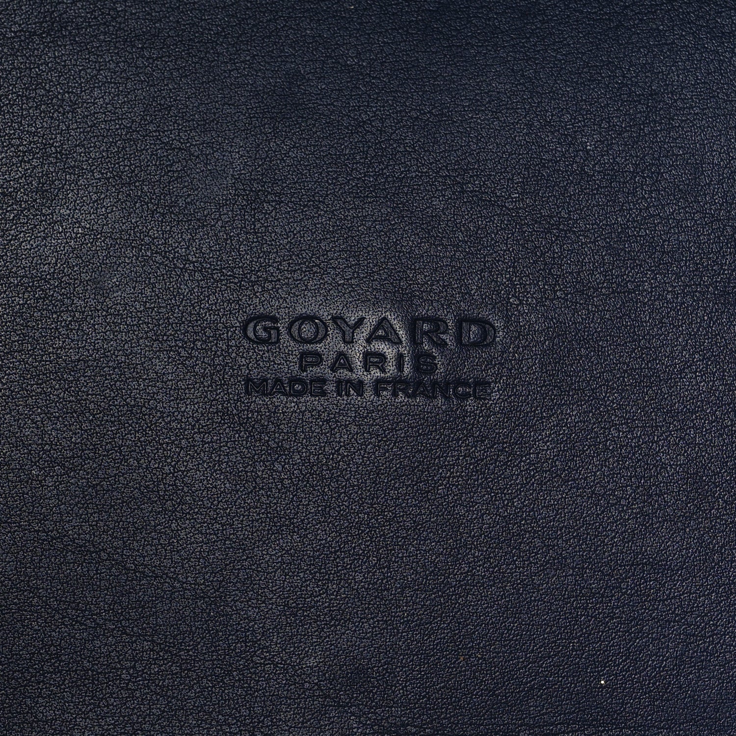 Goyard Goyardine Marquises Tote Navy 10 of 17