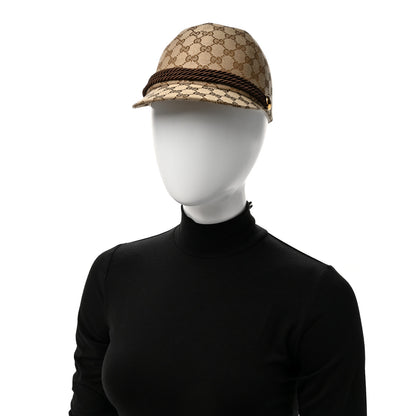 Gucci Monogram Torchon Ambassador Lady Cap M Beige Ebony Testa di Moro 2 of 9