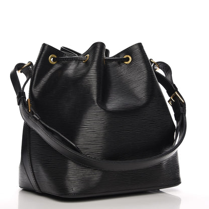 Louis Vuitton Epi Petit Noe Black 3 of 8
